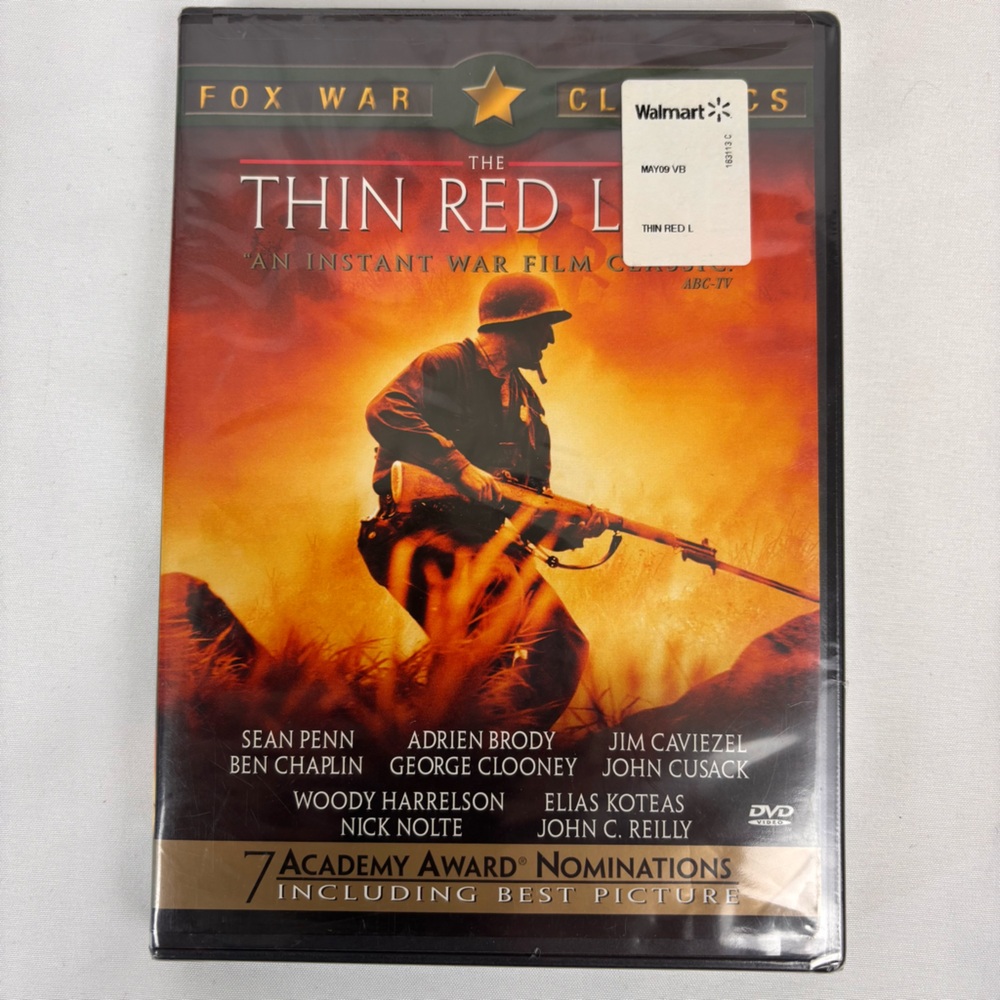The Thin Red Line DVD 1998 Academy Award Nominee Best Picture Movie